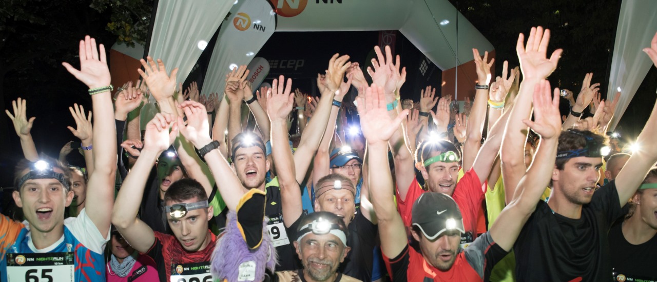 NN Night Run přilákal na Letnou přes dva a půl tisíce běžců
