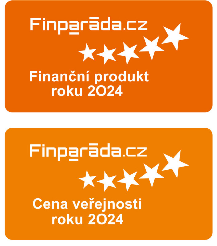 Naše penzijní spoření získalo v soutěži  Finparáda.cz cenu veřejnosti a titul Finančí produkt roku 2024 Finparáda.cz cena veřejnosti a titul Finančí produkt roku 2024